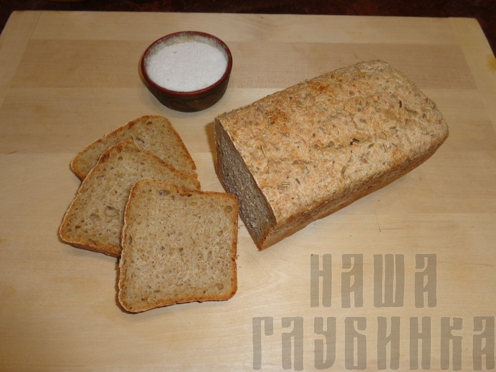 Хлеб пшеничный с розмарином